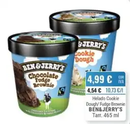 Cuevas Cash Ben&Jerry's chocolate fudge brownie oferta