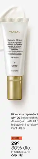 Yanbal Yanbal hidrante reparador i SPF 20 oferta