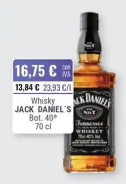 Cuevas Cash Jack Daniel's Whisky oferta