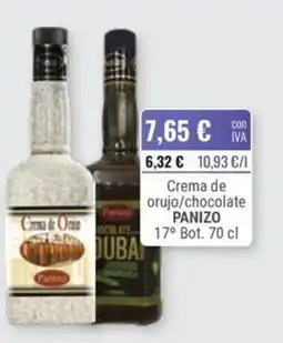Cuevas Cash Panizo crema de orujo/chocolate oferta