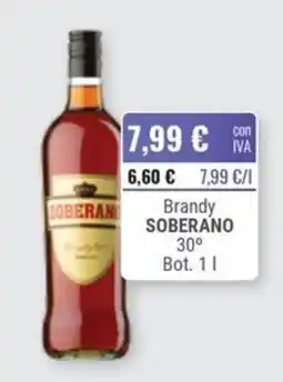 Cuevas Cash Brandy soberano oferta