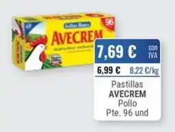 Cuevas Cash Avecrem pollo oferta