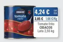 Cuevas Cash Cidacos tomate frito oferta