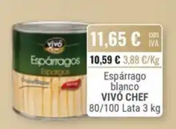 Cuevas Cash Vivó Chef espárrago blanco oferta