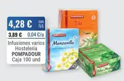 Cuevas Cash Pompadour infusiones varios hosteleria oferta