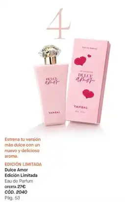 Yanbal Yanbal Dulce Amor oferta