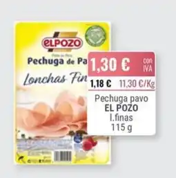 Cuevas Cash Elpozo pechuga de pavo oferta