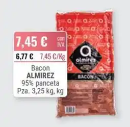 Cuevas Cash Almirez bacon 95% panceta oferta