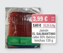 Cuevas Cash El Salmantino jamón cebo 50% ibérico oferta