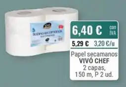 Cuevas Cash Vivó Chef papel secamanos oferta