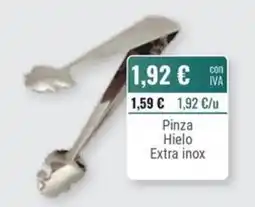 Cuevas Cash Pinza Hielo Extra inox oferta