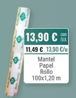 Cuevas Cash Mantel Papel Rollo oferta