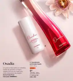 Yanbal Yanbal desodorante perfumado Osadía oferta