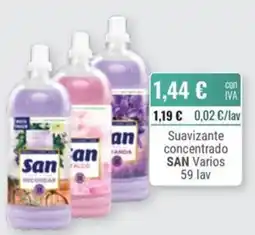 Cuevas Cash San Suavizante concentrado oferta