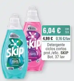 Cuevas Cash Skip detergente ciclos cortos oferta