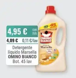 Cuevas Cash Omino Bianco detergente liquido marsella oferta