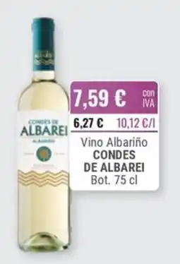 Cuevas Cash Condes de Albarei Vino Albariño oferta