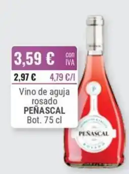 Cuevas Cash Penascal vino de aguja rosado oferta