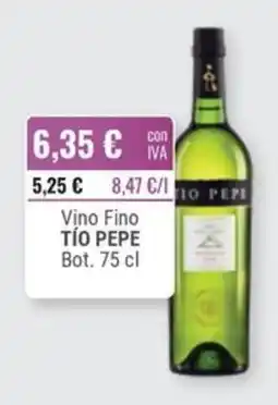 Cuevas Cash Tío Pepe Vino Fino oferta