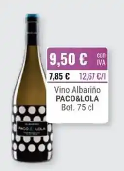 Cuevas Cash Paco&Lola Vino Albariño oferta