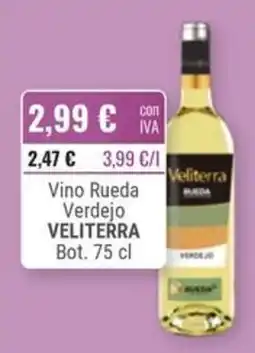 Cuevas Cash Veliterra Vino Rueda Verdejo oferta