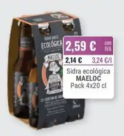 Cuevas Cash Maeloc sidra ecològica oferta