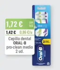 Cuevas Cash Oral-B cepillo dental pro-clean medio oferta