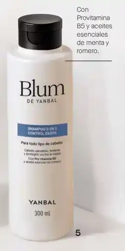 Yanbal Champú 2 en 1 Control caspa oferta