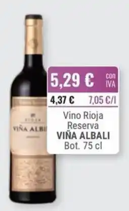 Cuevas Cash Viña Albali Vino Rioja Reserva oferta
