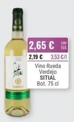 Cuevas Cash Sitial Vino Rueda Verdejo oferta