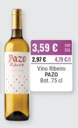 Cuevas Cash Pazo Ribeiro oferta