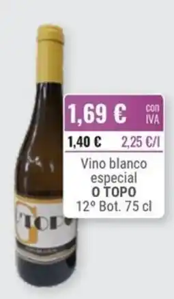 Cuevas Cash O TOPO Vino blanco especial oferta