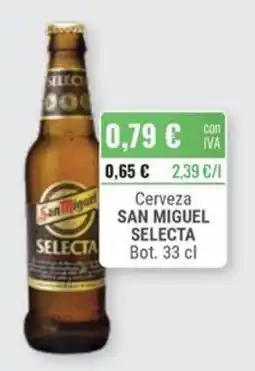 Cuevas Cash San Miguel Selecta Cerveza oferta
