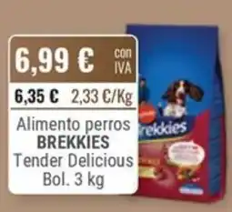 Cuevas Cash Brekkies Alimento perros tender delicious oferta