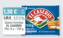 Cuevas Cash El Caserio Queso lonchas oferta