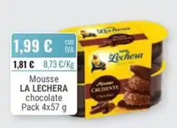 Cuevas Cash La Lechera Mousse chocolate oferta