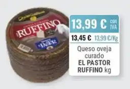 Cuevas Cash El Pastor Queso oveja curado oferta