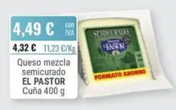 Cuevas Cash El Pastor queso mezcla semicurado oferta
