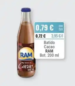 Cuevas Cash Ram batido de cacao oferta