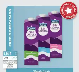 Cuevas Cash Kaiku leche sin lactosa denat semi entera oferta