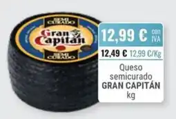Cuevas Cash Gran Capitán Queso semicurado oferta