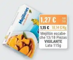Cuevas Cash Mejillones escabeche 13/18 Piezas oferta