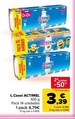 Carrefour ACTIMEL L.Casei oferta