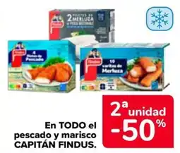Carrefour CAPITÁN FINDUS En todo el pescado y marisco oferta