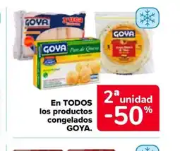 Carrefour GOVA En todos los productos congelados oferta