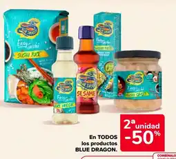 Carrefour BLUE DRAGON En todos los productos oferta