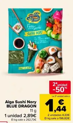 Carrefour BLUE DRAGON Alga Sushi Nory oferta
