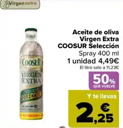 Carrefour COOSUR Aceite de oliva Virgen Extra Selección oferta