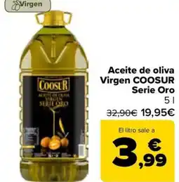 Carrefour COOSUR Aceite de oliva Virgen Serie Oro oferta