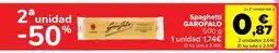Carrefour GAROFALO Spaghetti oferta